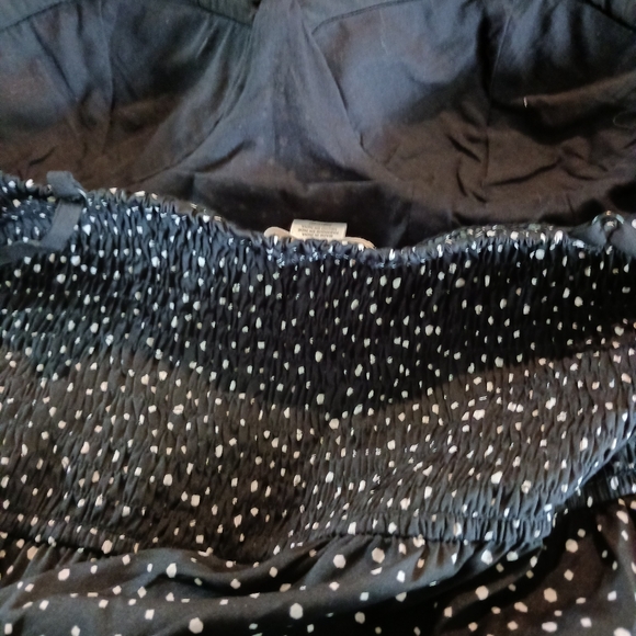 Band of Gypsies Black with Polka Dots Jumpsuit Size Medium $30 - Picture 6 of 6